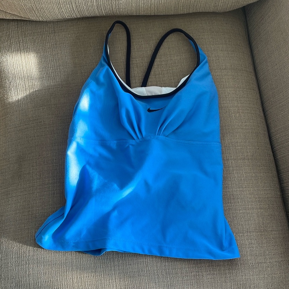 Blue Nike top with lining
